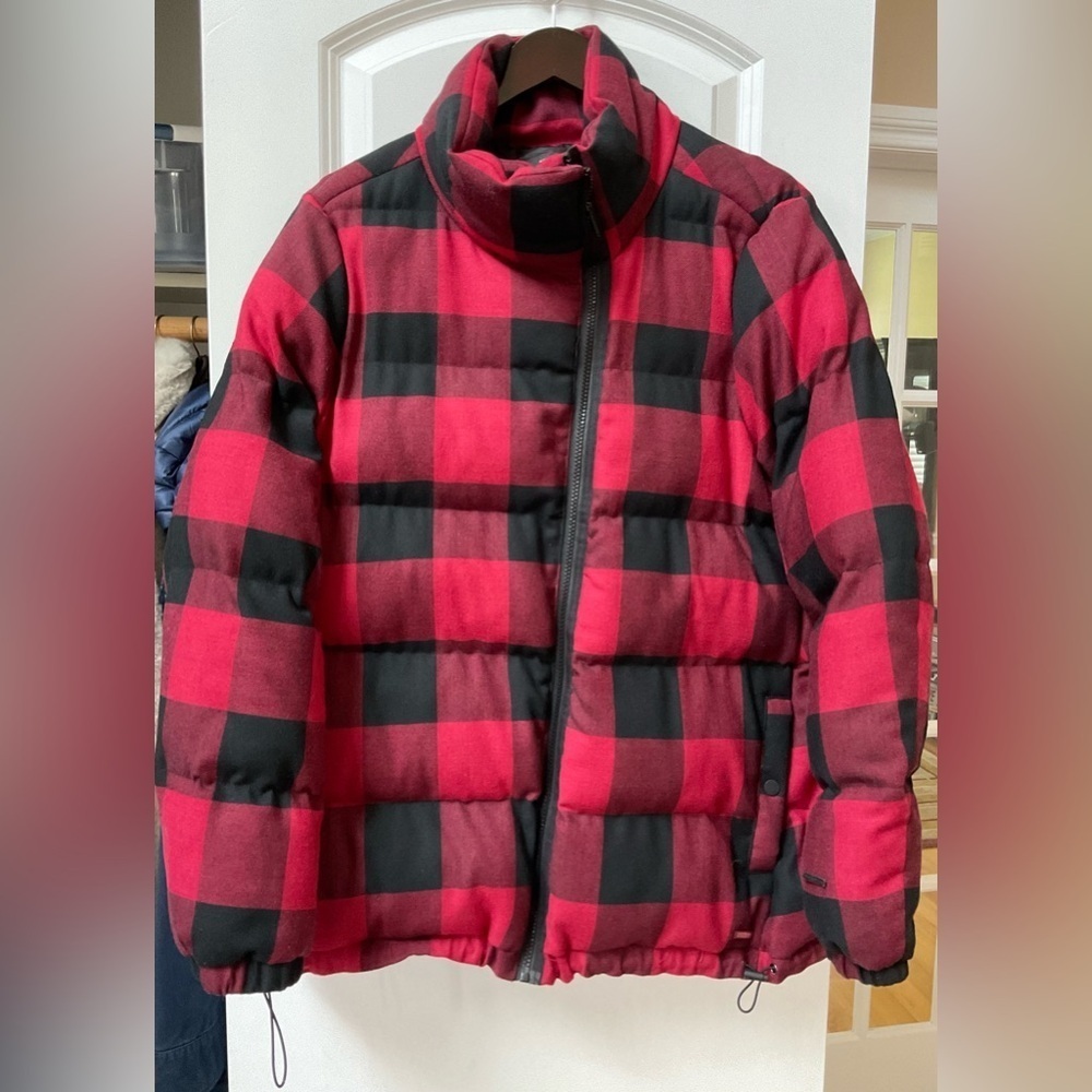 Scotch & Soda Padded Check Puffer Jacket